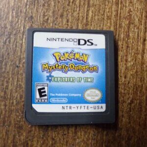 Nintendo DS Pokemon Mystery Dungeon Explorers of Time Game Cartridge